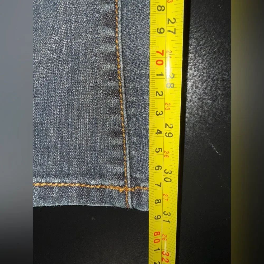 Michael Kors Women’s Dark Gray-Blue Denim Boot cut Jeans size 8 EUC